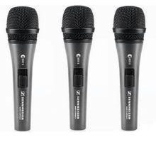 SENNHEISER 3-PACK E835-S, DYNAAMINEN MIKROFONI