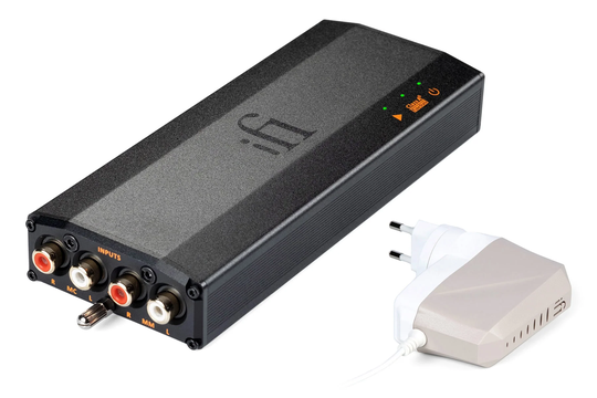 iFi Micro iPhono 3 Black Label, levysoittimen esivahvistin