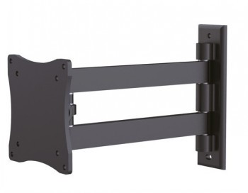 NEOMOUNTS BY NEWSTAR FLAT SCREEN WALL MOUNT (2 PIVOTS & TILTABLE) 10-27" BLACK