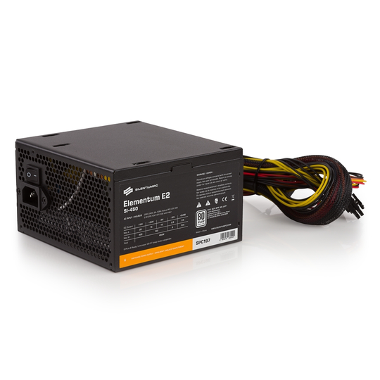 SILENTIUMPC Elementum E2 SI 450W 80PLUS