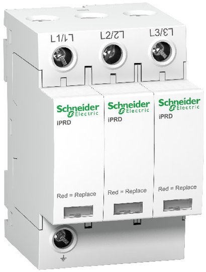 SCHNEIDER ELECTRIC ACTI9 IPRD YLIJÄNNITESUOJA, TYYPPI 2, IMAX 40KA, TNC, 3P+PEN, PLUG-IN YLIJÄNNIT