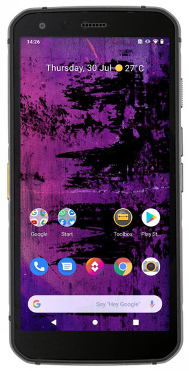 CAT S62 Pro - älypuhelin - Kaksi SIM-korttipaikkaa - 4G LTE - 128 GB - MicroSD-muistikorttipaikka -