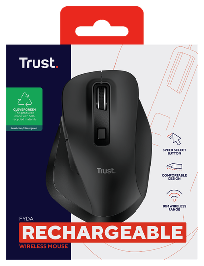 TRUST FYDA WIRELESS MOUSE ECO