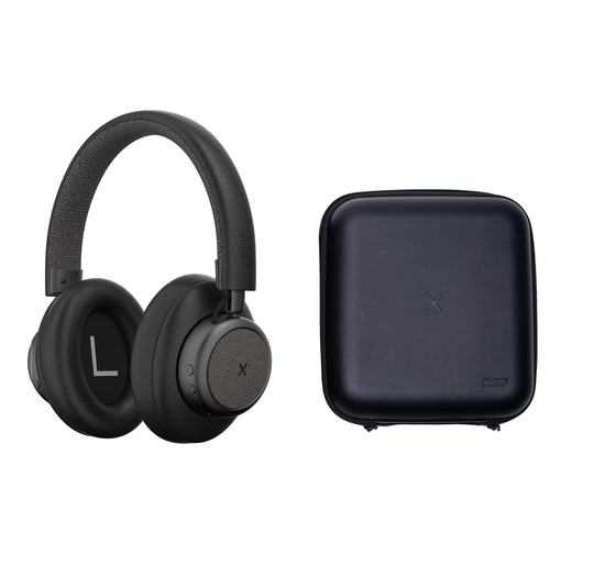 SACKit - TOUCHit 350 Over-ear - Headphones + CARRYit Case - Bundle ( Black )