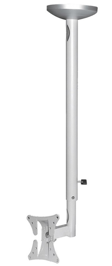 NEOMOUNTS BY NEWSTAR FLAT SCREEN CEILING MOUNT (HEIGHT: 60-85 CM) 10-30" SILVER