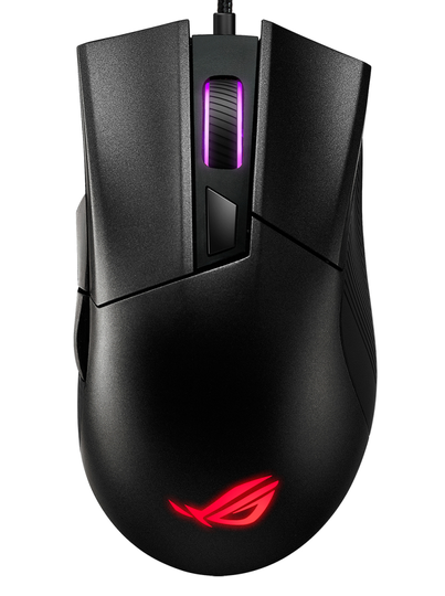 ROG Gladius II Core Mouse Righthanded Optical Wired USB