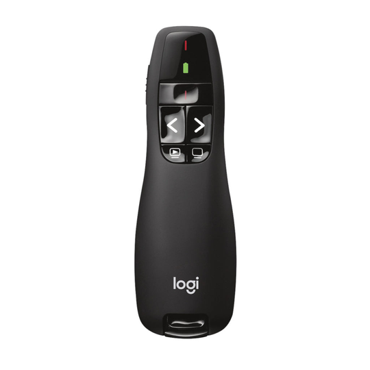 Presenter R400, Wireless, 2.4GHz, Black