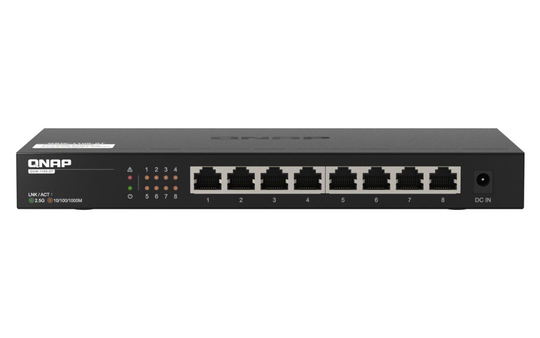 8 Ports 2.5Gbps With RJ45, Unmanaged Switch