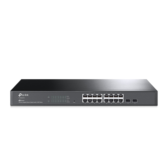 JetStream™ 16-Port Gigabit Smart Switch With 2 Gigabit SFP S
