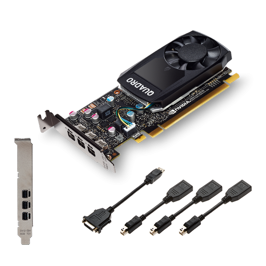 Quadro P400 V2 LowProfile DP 2GB