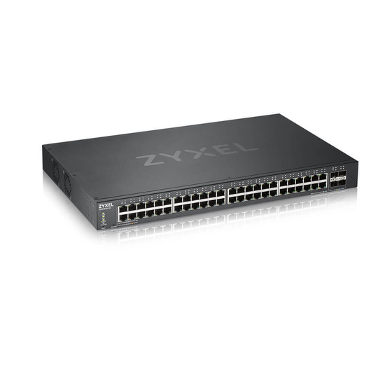 ZYXEL XGS1930-52, 52 PORT SMART MANAGED SWITCH, 48X GIGABIT COPPER AND 4X 10G SFP+, HYBIRD MODE, STA