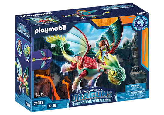 Playmobil - Dragons: The Nine Realms - Feathers&Alex (71083)