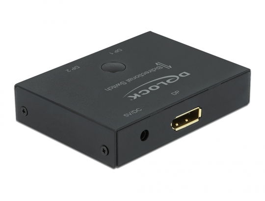 DisplayPort 2 - 1 Switch Bidirectional 8K 30 Hz