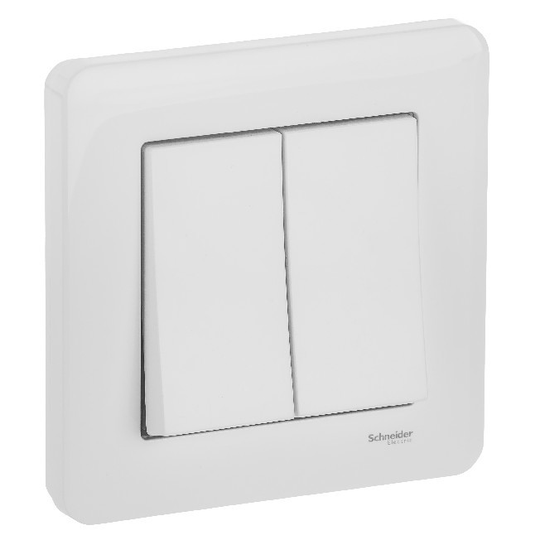 SCHNEIDER ELECTRIC EXXACT 5-KYTKIN IP44 JOUSILIITOS SISÄLTÄÄ TIIVISTEEN JA PRIMO KEHYKSEN VALKOIN