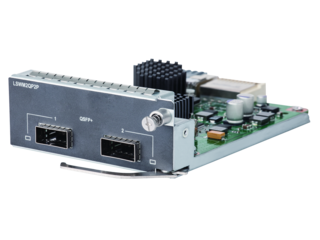 Hewlett Packard 5510 2-port QSFP+Module **New
