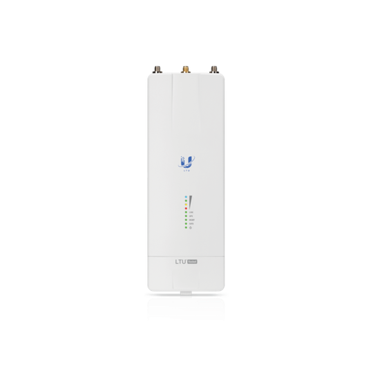 LTU-Rocket Radiolinkki, Point-to-MultiPoint, 5 GHz AC, 2 X RP-SMA-liitäntää, Valkoinen