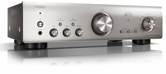 Denon PMA-800NE integroitu stereovahvistin, hopea