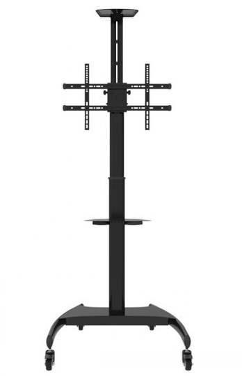 NEOMOUNTS BY NEWSTAR MOBILE FLAT SCREEN FLOOR STAND (HEIGHT: 130-162 CM) 37-70" BLACK