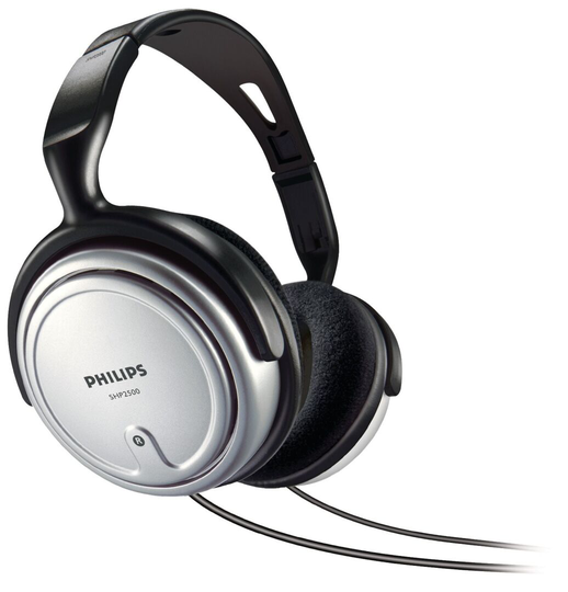 PHILIPS TV HEADPHONE, OVER-EAR, 6M CABLE