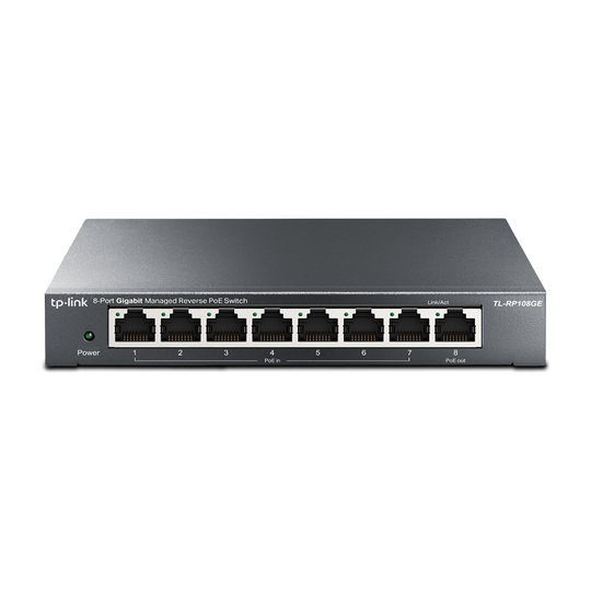TP-LINK TL-RP108GE 8-PORT GB REVERSE POE SWITCH