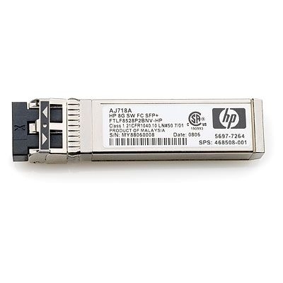 HPE 8GB SHORT WAVE FC SFP+ 1 PACK