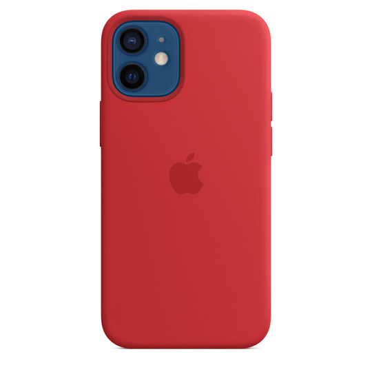 IPhone 12 Mini Sil Case Red