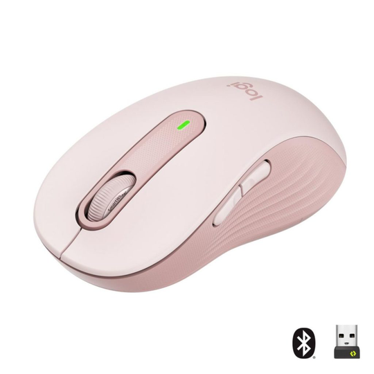 LOGI M650 L Wireless Mouse ROSE EMEA