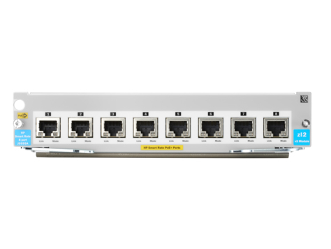 HPE Aruba 8p 1/2.5/5/XGT PoE+v3 Zl2 Mod