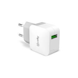 CELLY TRAVEL CHARGER TURBO 1USB 2.4A