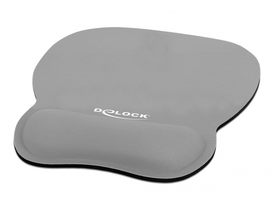 Ergonomic Mouse Pad With Wrist Rest Grey 245 X 206 Mm