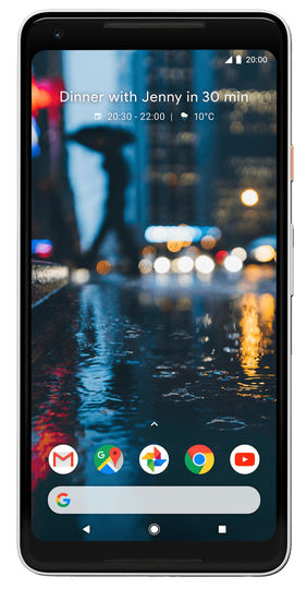 Pixel 2 XL 128GB Black/white DE