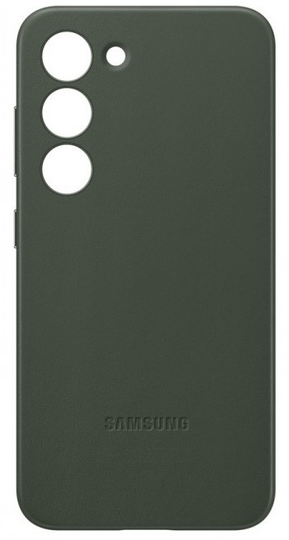 SAMSUNG LEATHER COVER S23 GREEN