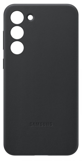 SAMSUNG LEATHER COVER S23+ BLACK