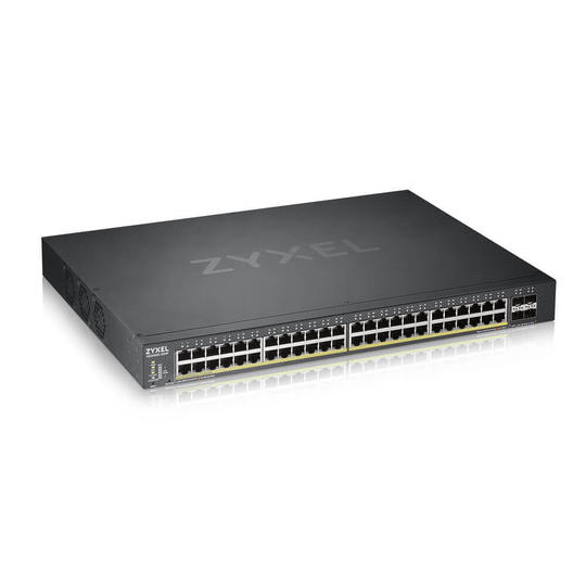 ZYXEL XGS1930-52HP, 52 PORT SMART MANAGED POE SWITCH, 48X GIGABIT POE AND 4X 10G SFP+, HYBIRD MODE,