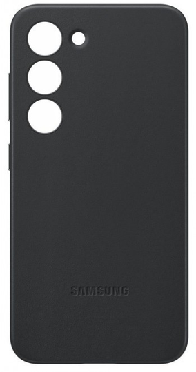 SAMSUNG LEATHER COVER S23 BLACK
