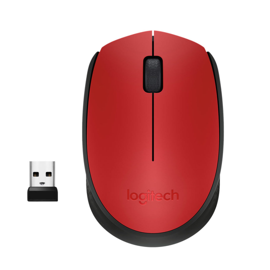 LOGI M171 Wireless Mouse RED
