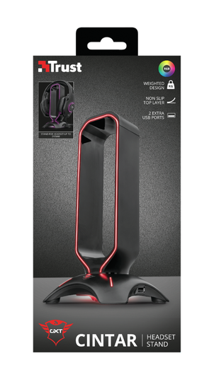 TRUST GXT265 CINTAR RGB HEADSET STAND