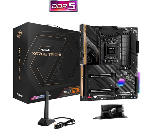 ASROCK X670E TAICHI AM5 DDR5 ATX MB
