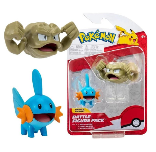 Pokemon - Battle Figure Pack - Mudkip&Geodude (PKW2640)