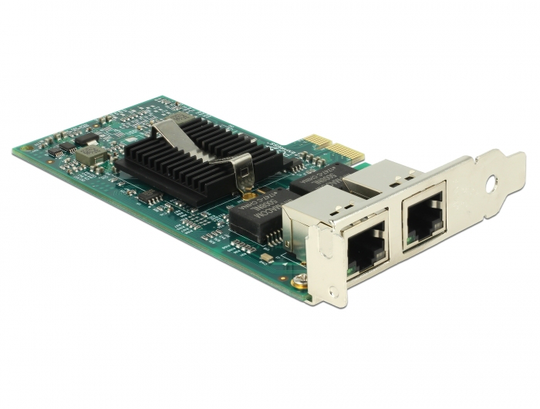 PCI Express X1 Card 2 X RJ45 Gigabit LAN I82576