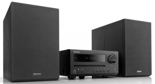 Denon D-T1 stereopaketti, musta
