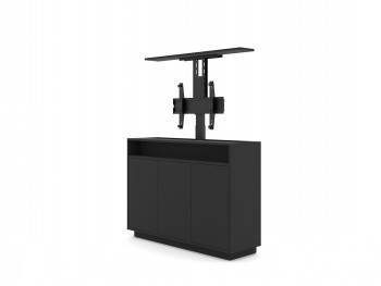 M AV-CABINET TV-LIFT 55" BLACK