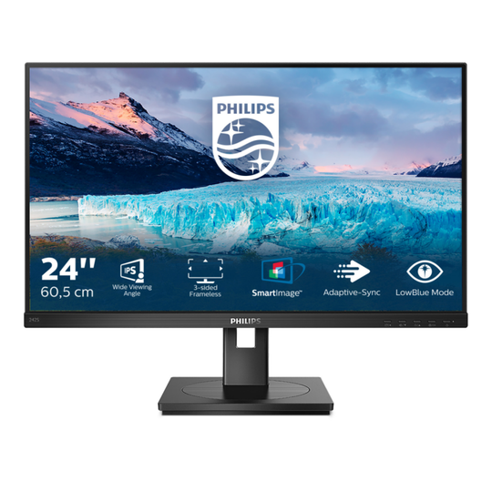 PHILIPS 242S1AE 24" FHD IPS HAS DP/HDMI/DVI/VGA