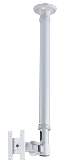 NEOMOUNTS BY NEWSTAR FLAT SCREEN CEILING MOUNT (HEIGHT: 79-129 CM) 10-30" SILVER