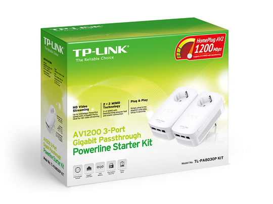 TP-LINK Powerlin 1200mb TL-PA8030P