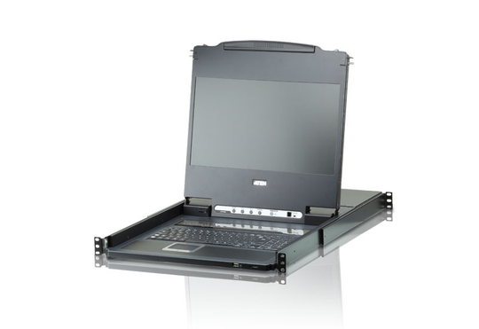 Single Rail 8port Switch 1080p USB RJ11 17.3"monitor Keyboar