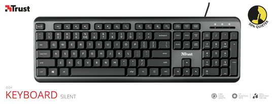 TRUST ODY WIRED KEYBOARD ND