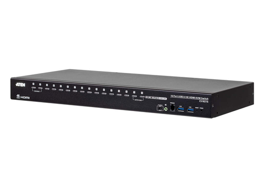 16-Port USB True 4K HDMI KVM Switch With USB 3.0
