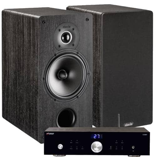 Indiana Line Tesi 261 + Advance Acoustics X-i50BT stereopaketti, musta
