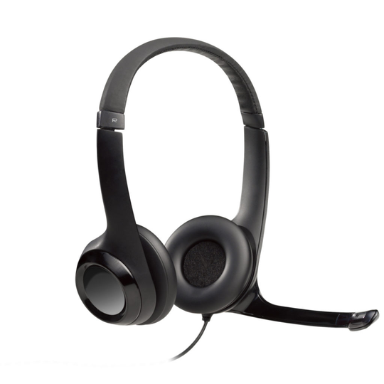LOGITECH H390 Headset USB Black